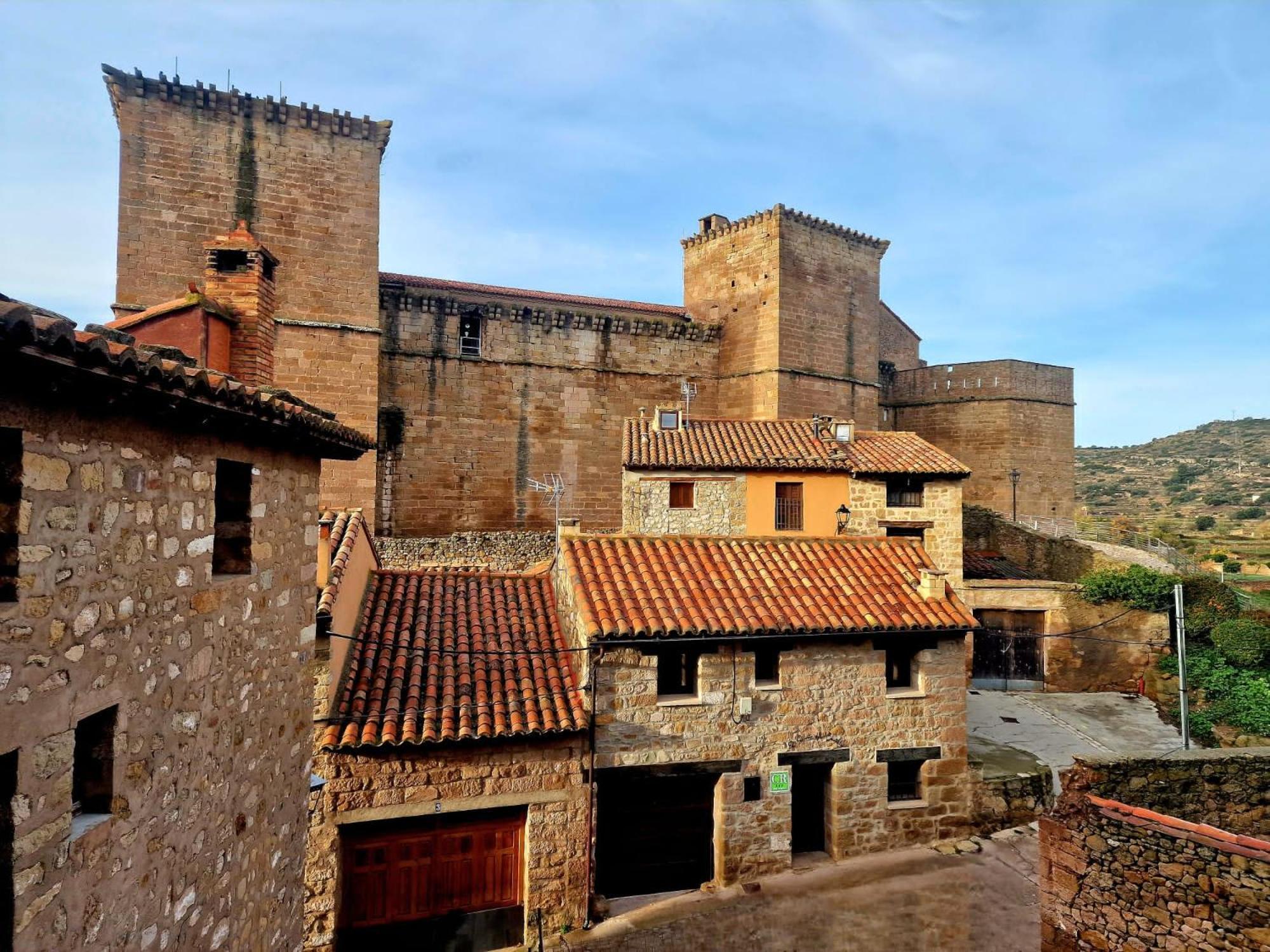 Casa Rural El Secreto Del Castillo モラ・デ・ルビエロス エクステリア 写真