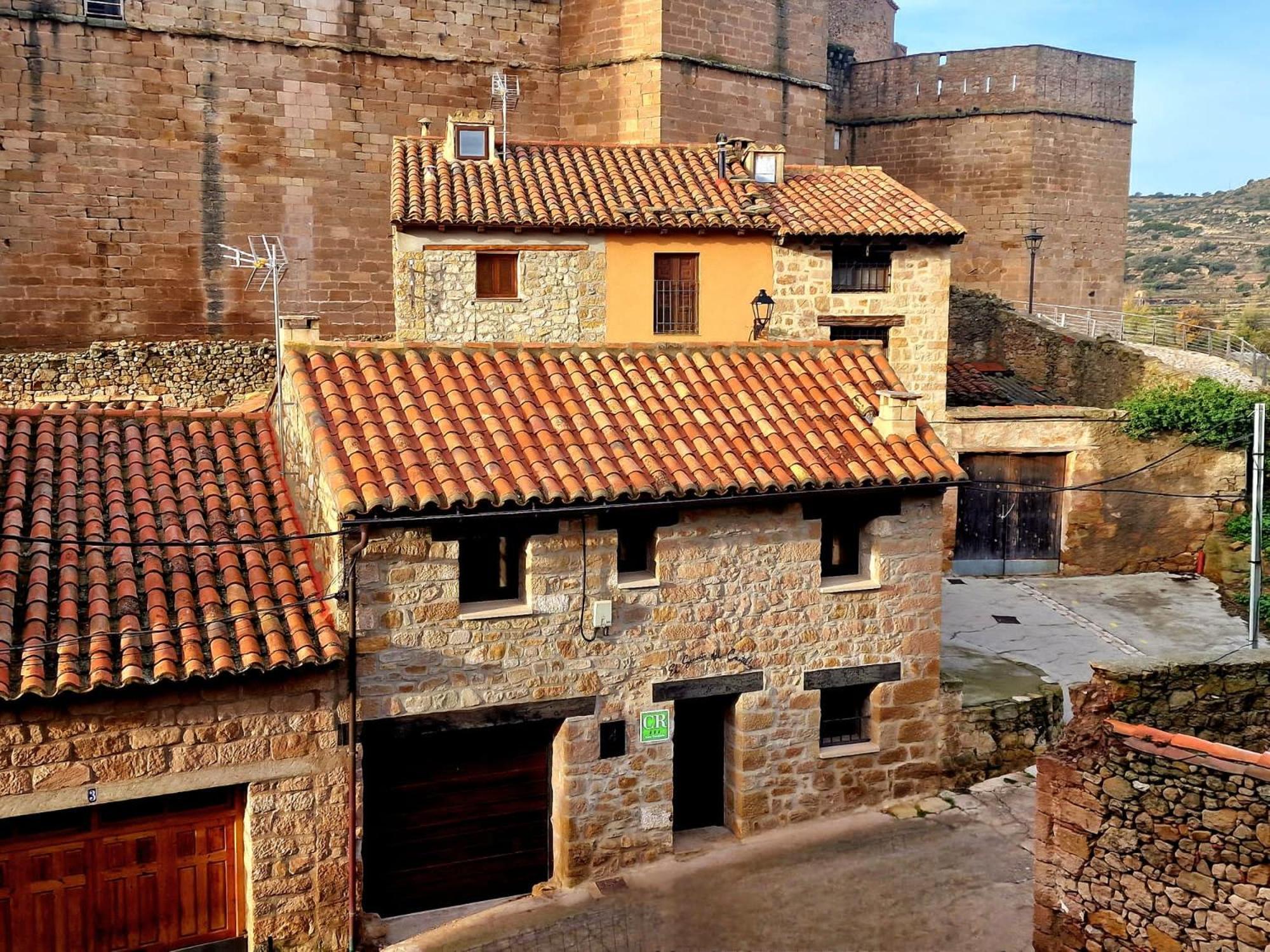 Casa Rural El Secreto Del Castillo モラ・デ・ルビエロス エクステリア 写真